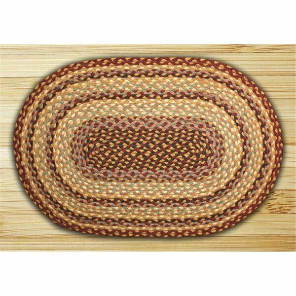 Burgundy-Gray-Creme Oval Rug, Capitol Earth Rugs, Mfr#: 08-357